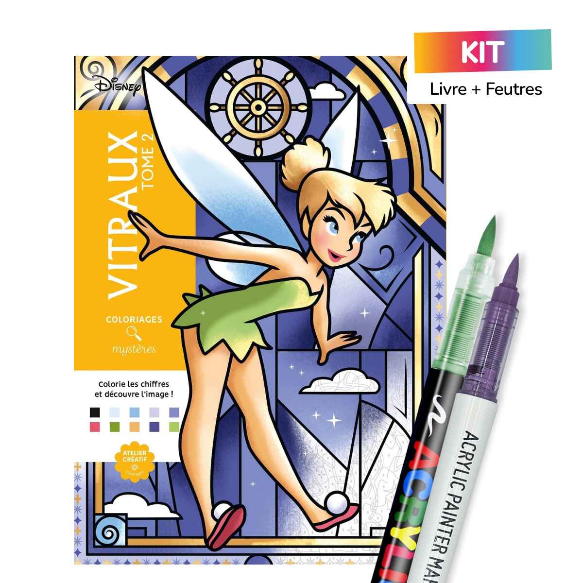 Kit (livre + feutres)