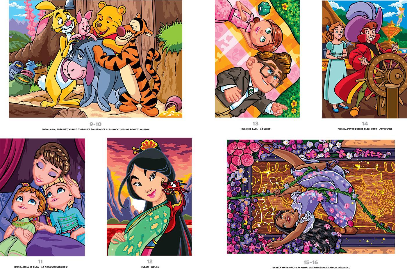Grands classiques Tome 13 - Coloriages mystères Disney
