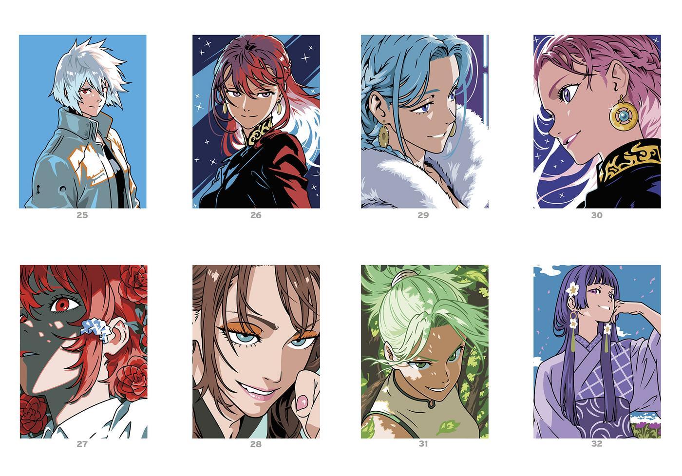 Mangas Tome 2 - Coloriages mystères