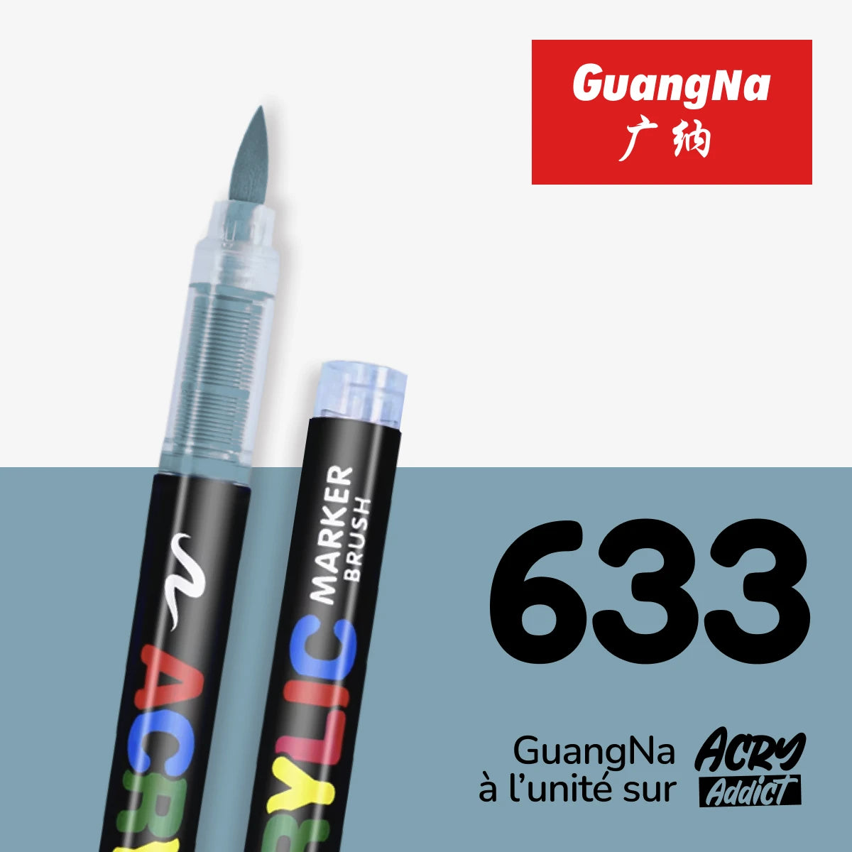 Feutre GuangNa 633 - Feutre acrylique à l'unité