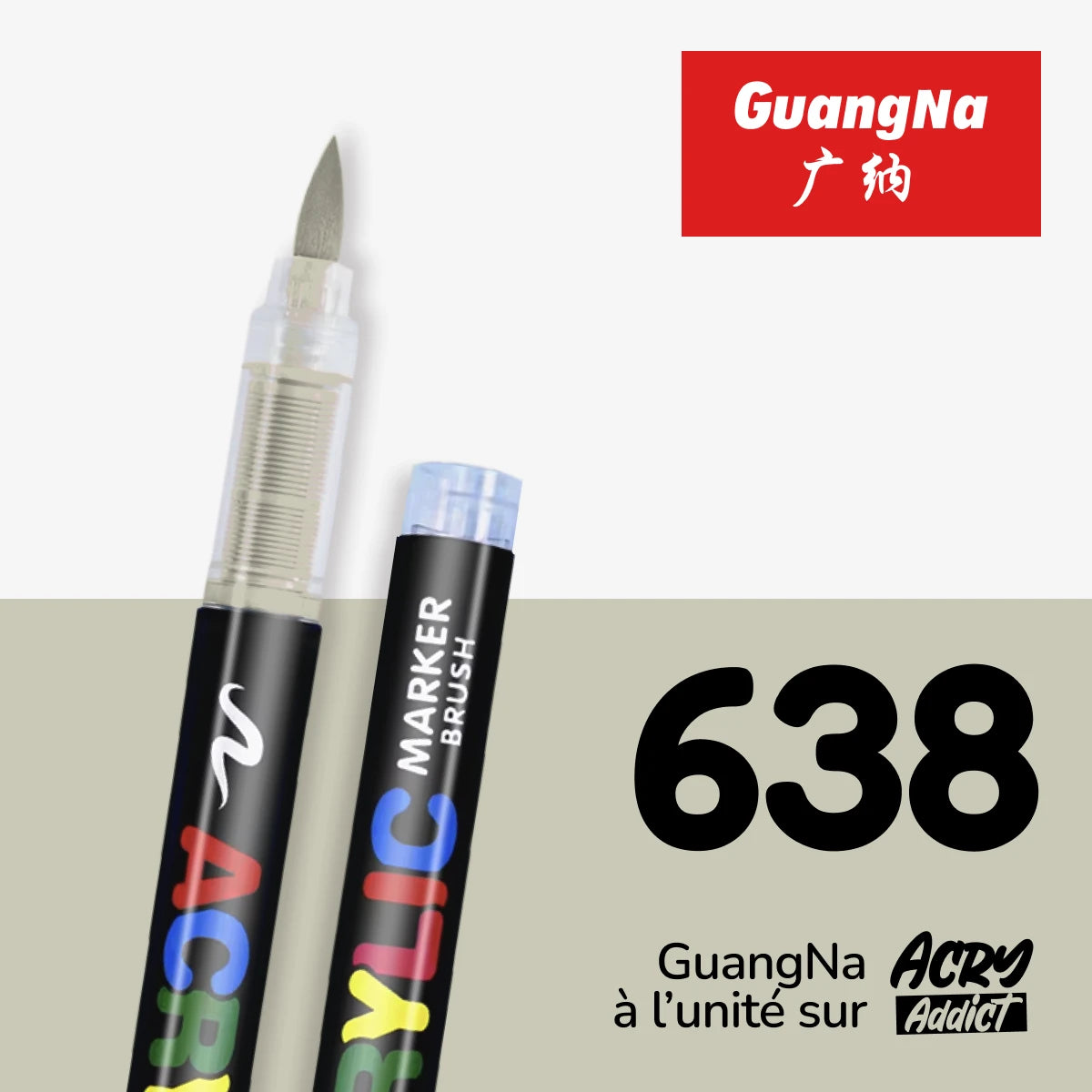 Feutre GuangNa 638 - Feutre acrylique à l'unité