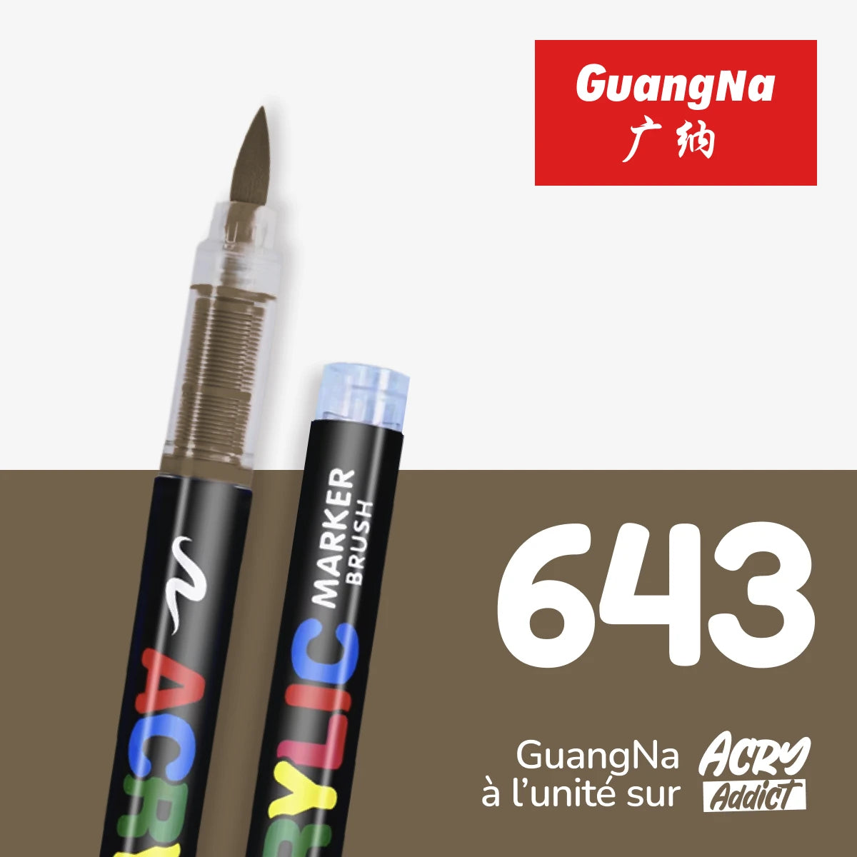 Feutre GuangNa 643 - Feutre acrylique à l'unité