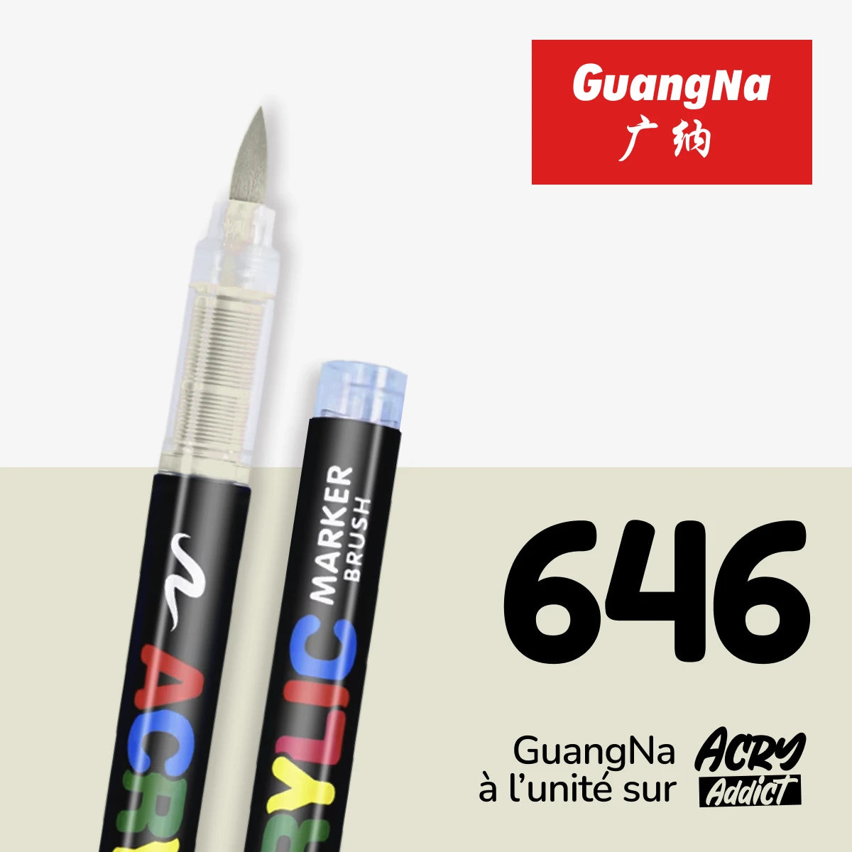 Feutre GuangNa 646 - Feutre acrylique à l'unité