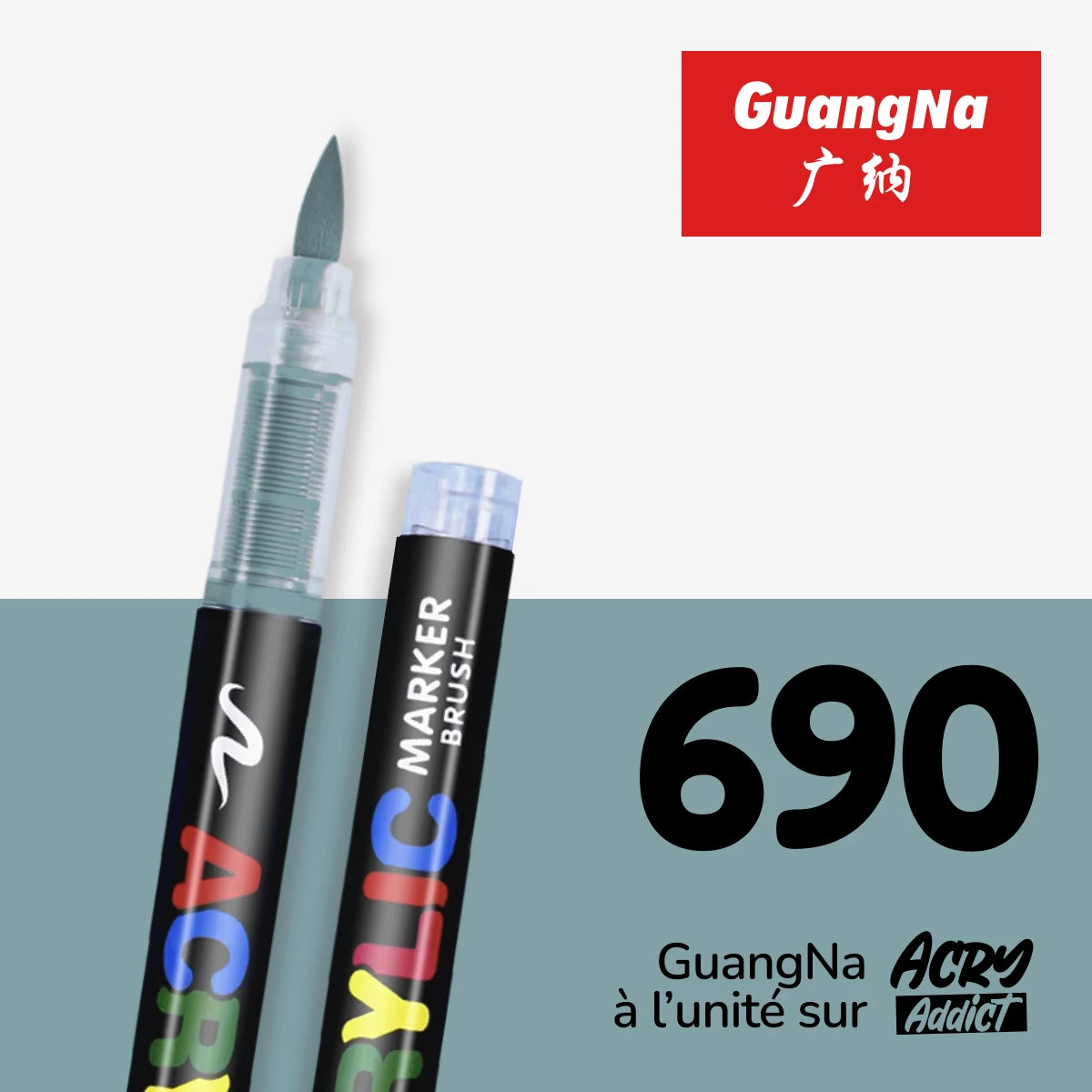 Feutre GuangNa 690 - Feutre acrylique à l'unité