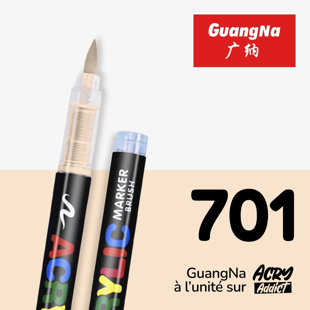 Feutre GuangNa 701 - Feutre acrylique à l'unité