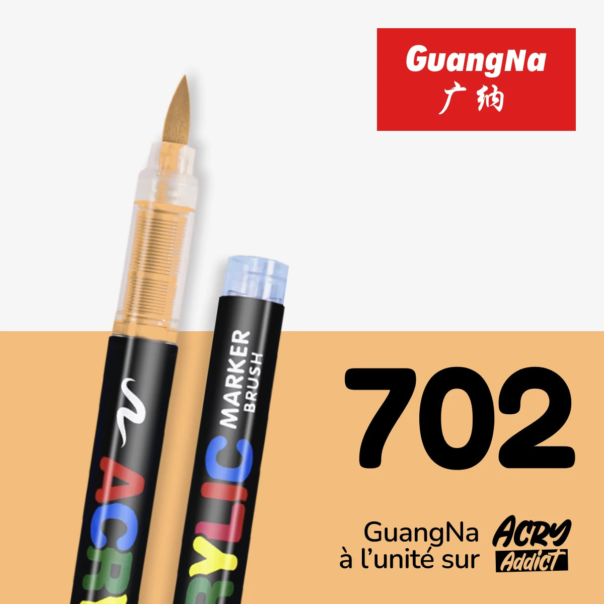 Feutre GuangNa 702 - Feutre acrylique à l'unité
