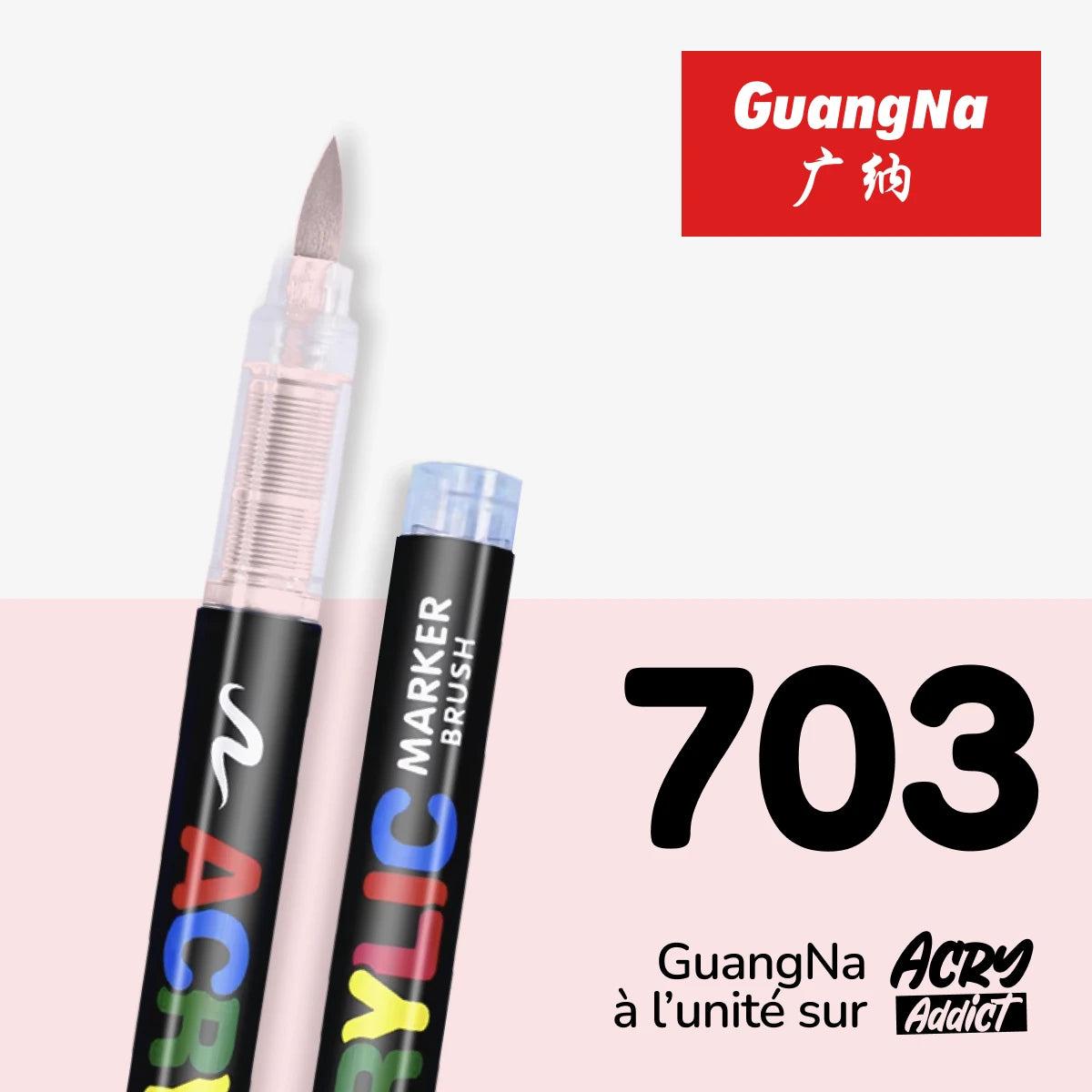 Feutre GuangNa 703 - Feutre acrylique à l'unité