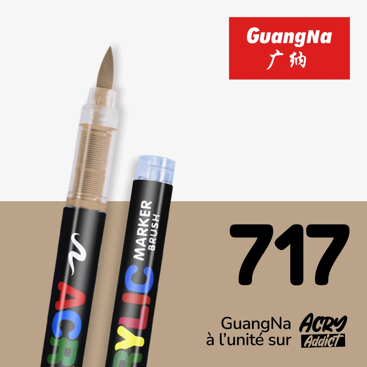 Feutre GuangNa 717 - Feutre acrylique à l'unité