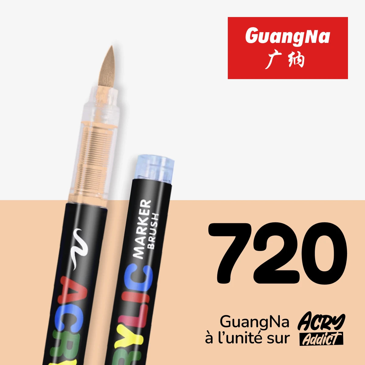 Feutre GuangNa 720 - Feutre acrylique à l'unité