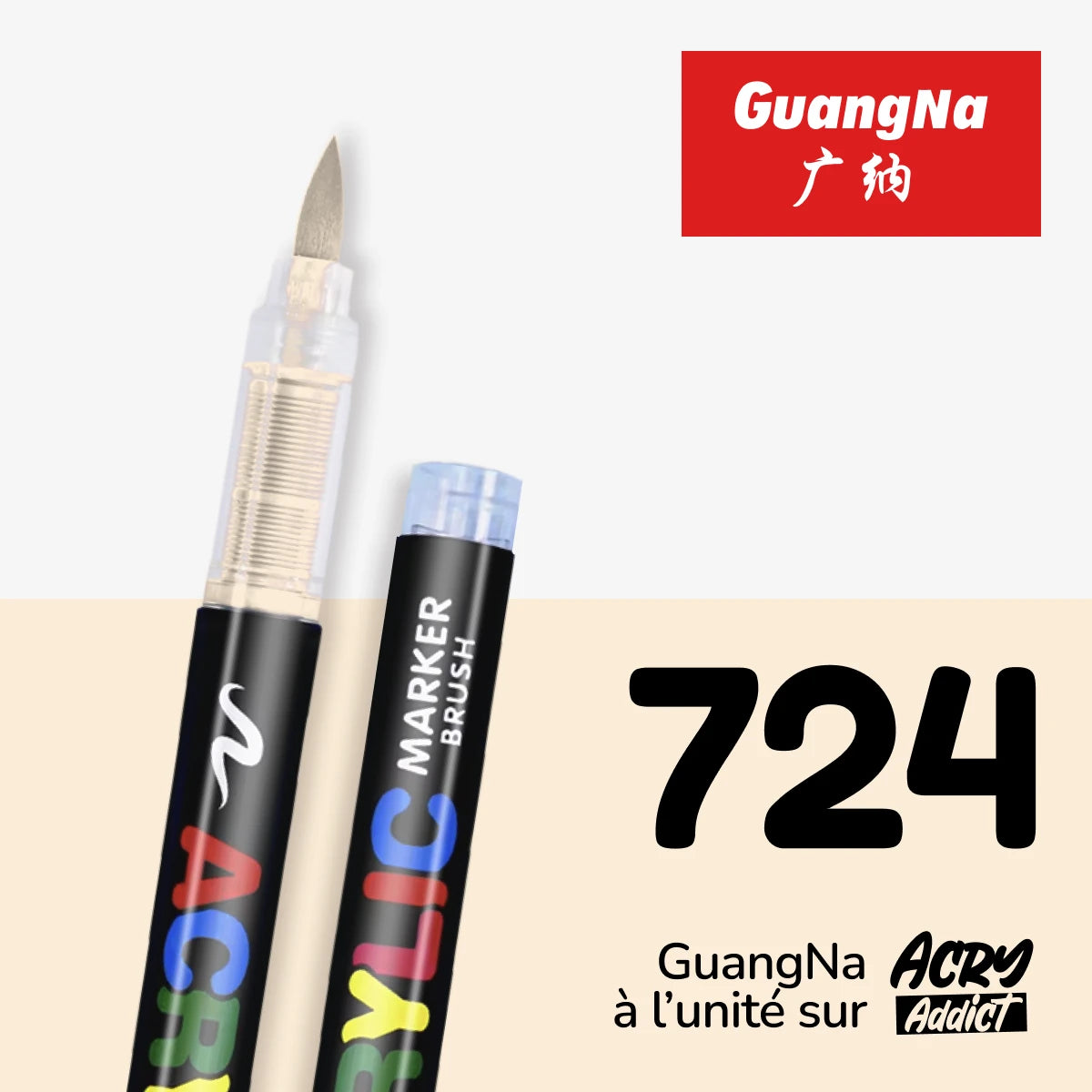 Feutre GuangNa 724 - Feutre acrylique à l'unité
