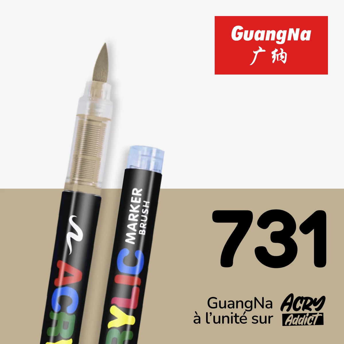 Feutre GuangNa 731 - Feutre acrylique à l'unité