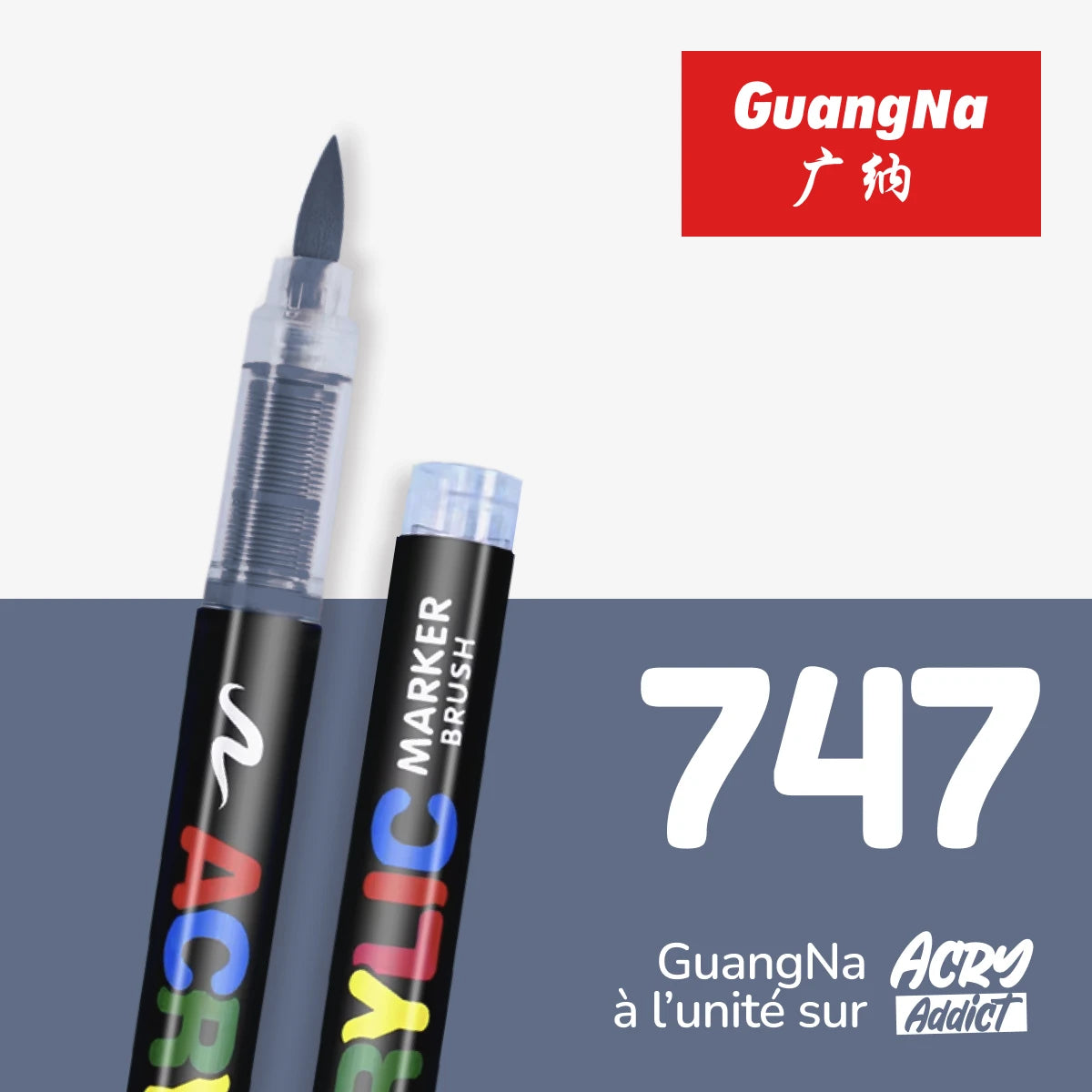 Feutre GuangNa 747 - Feutre acrylique à l'unité
