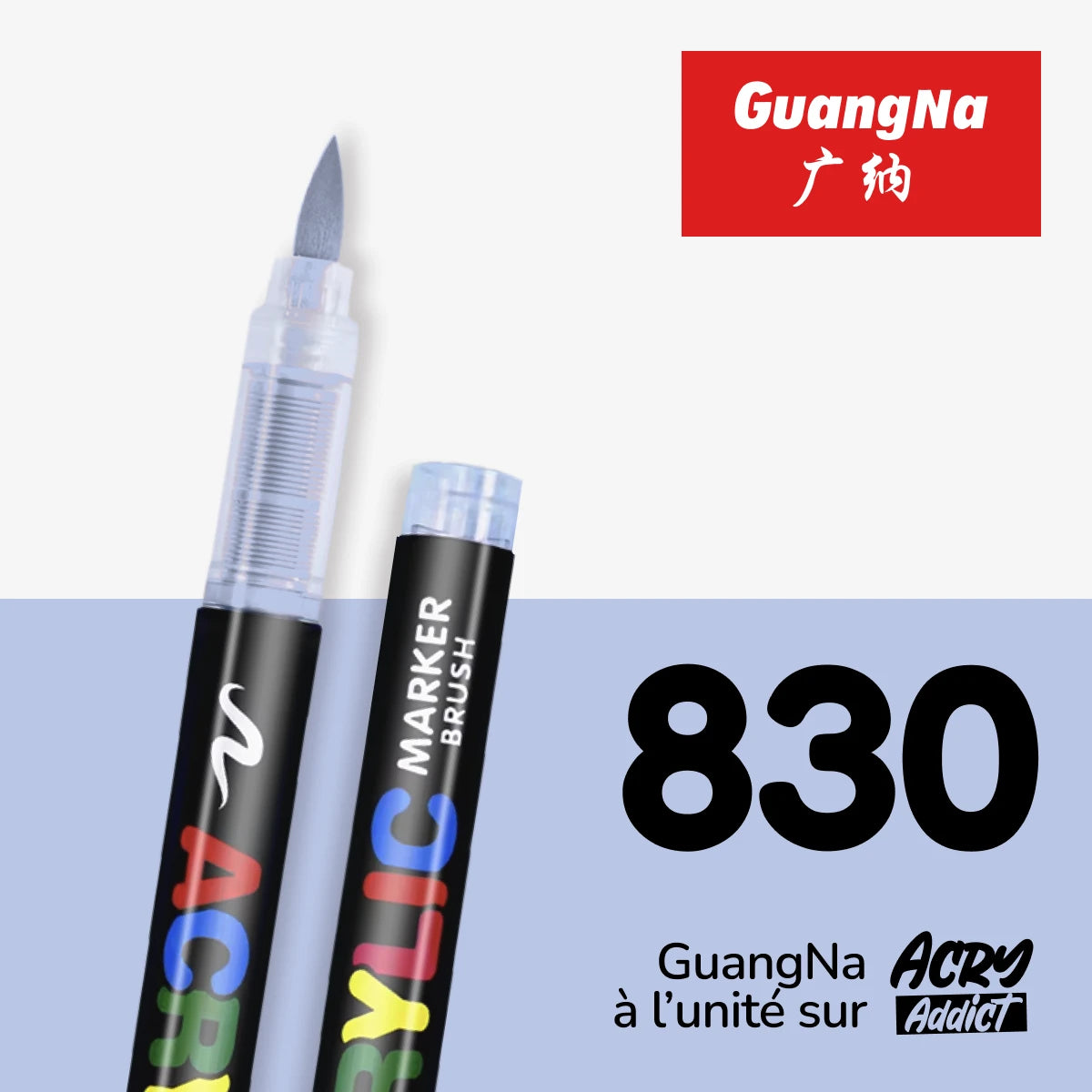 Feutre GuangNa 830 - Feutre acrylique à l'unité