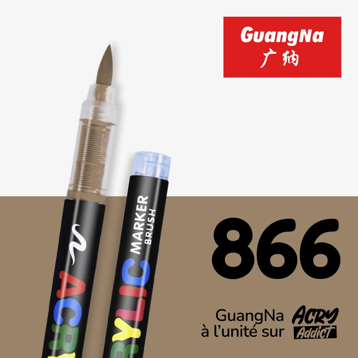 Feutre GuangNa 866 - Feutre acrylique à l'unité