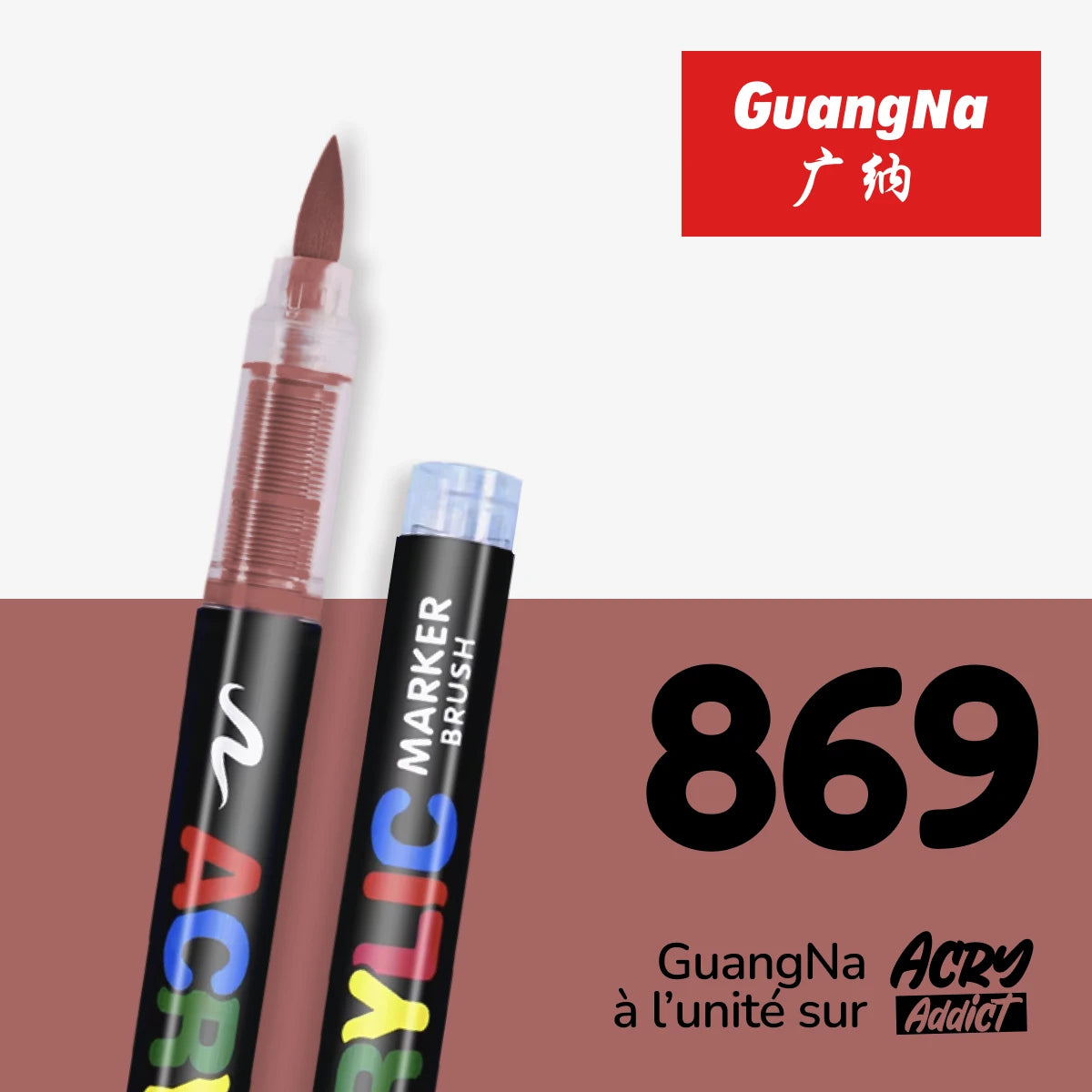 Feutre GuangNa 869 - Feutre acrylique à l'unité