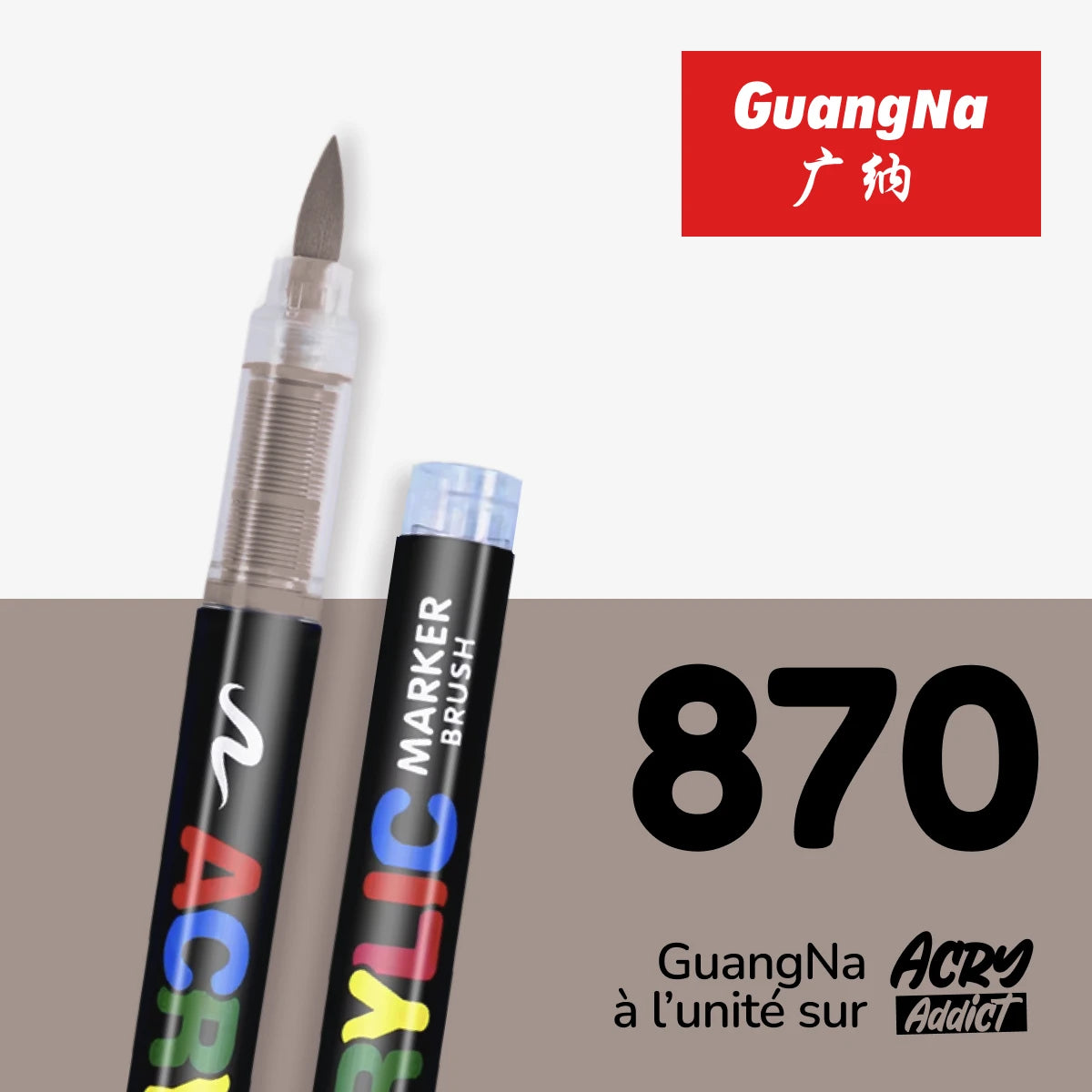 Feutre GuangNa 870 - Feutre acrylique à l'unité