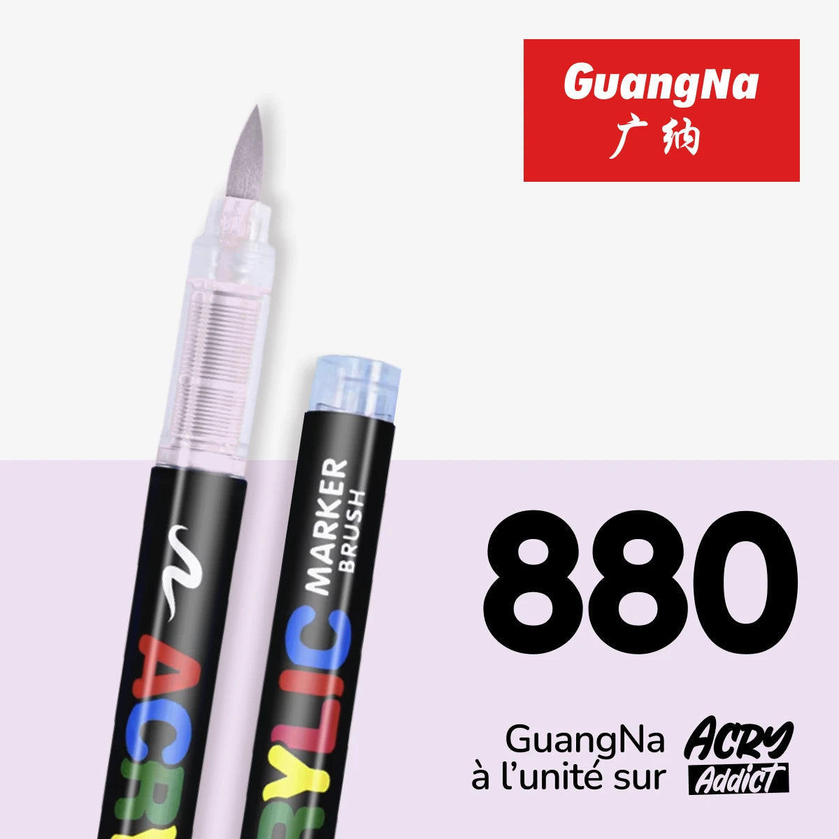 Feutre GuangNa 880 - Feutre acrylique à l'unité