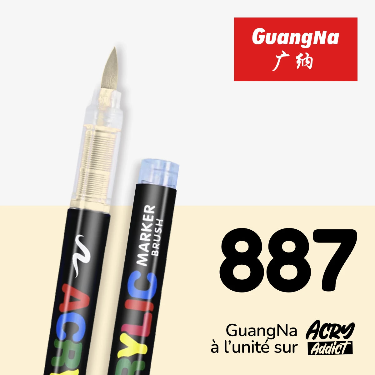 Feutre GuangNa 887 - Feutre acrylique à l'unité