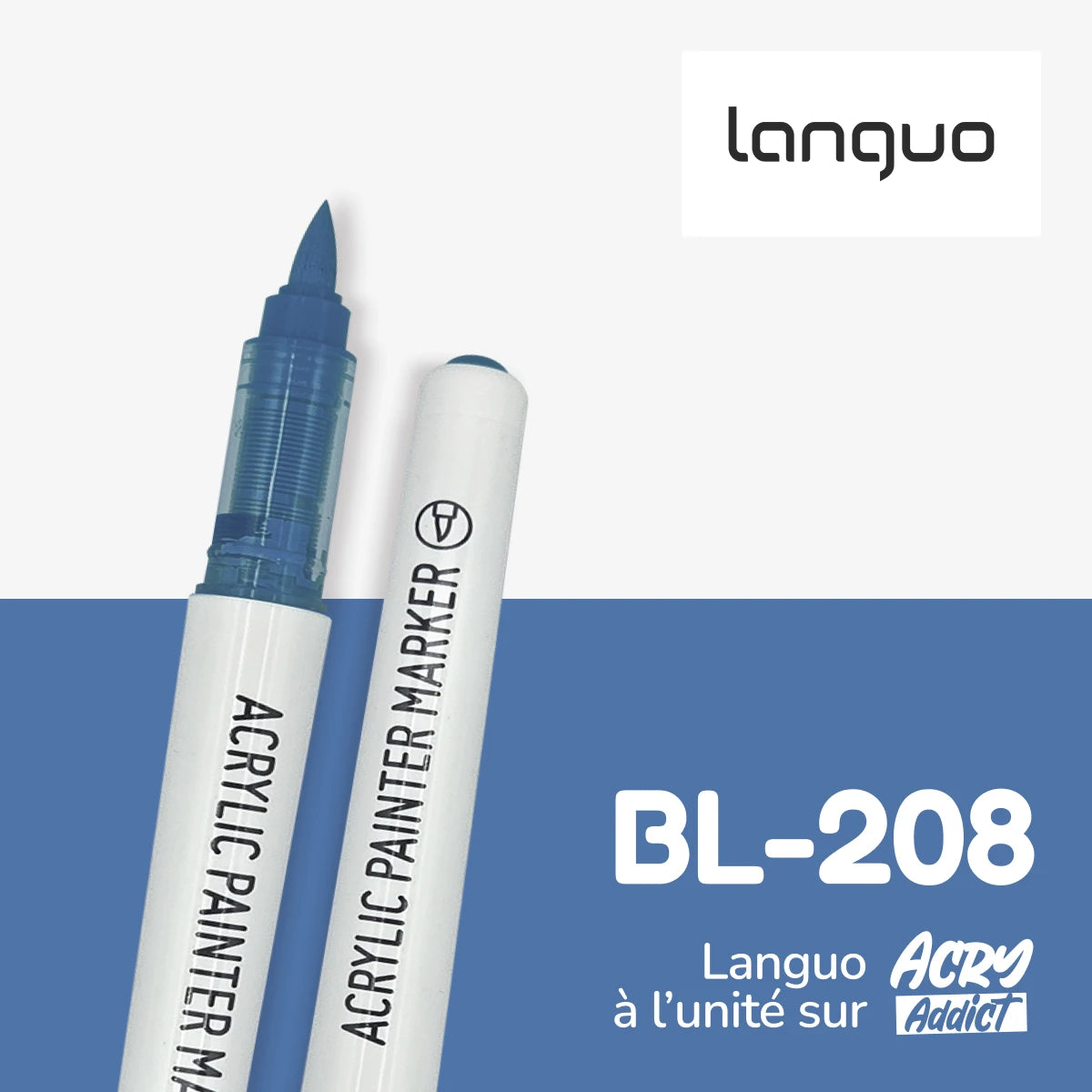 Feutre Languo BL-208 - Feutre acrylique à l'unité