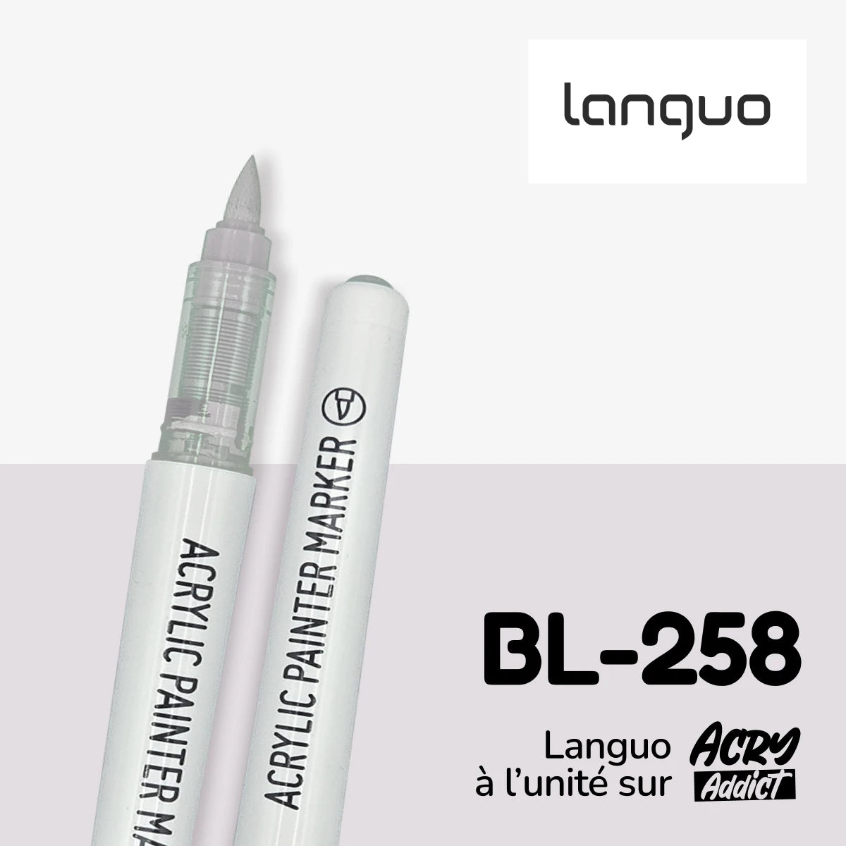 Feutre Languo BL-258 - Feutre acrylique à l'unité