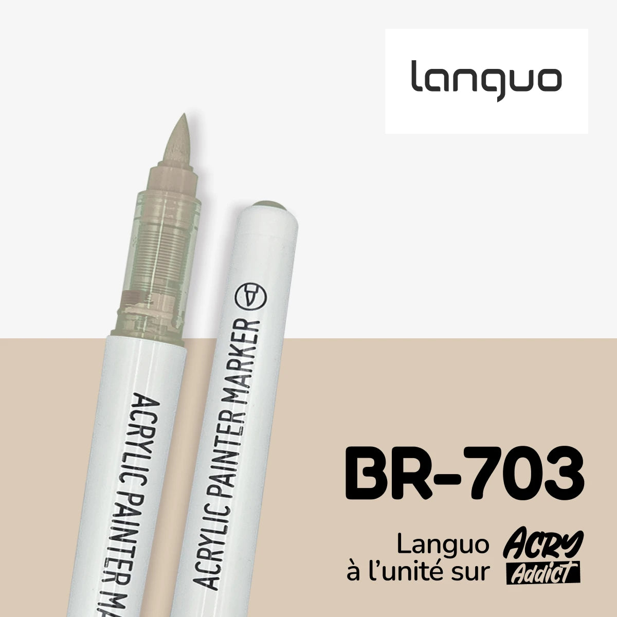 Feutre Languo BR-703 - Feutre acrylique à l'unité