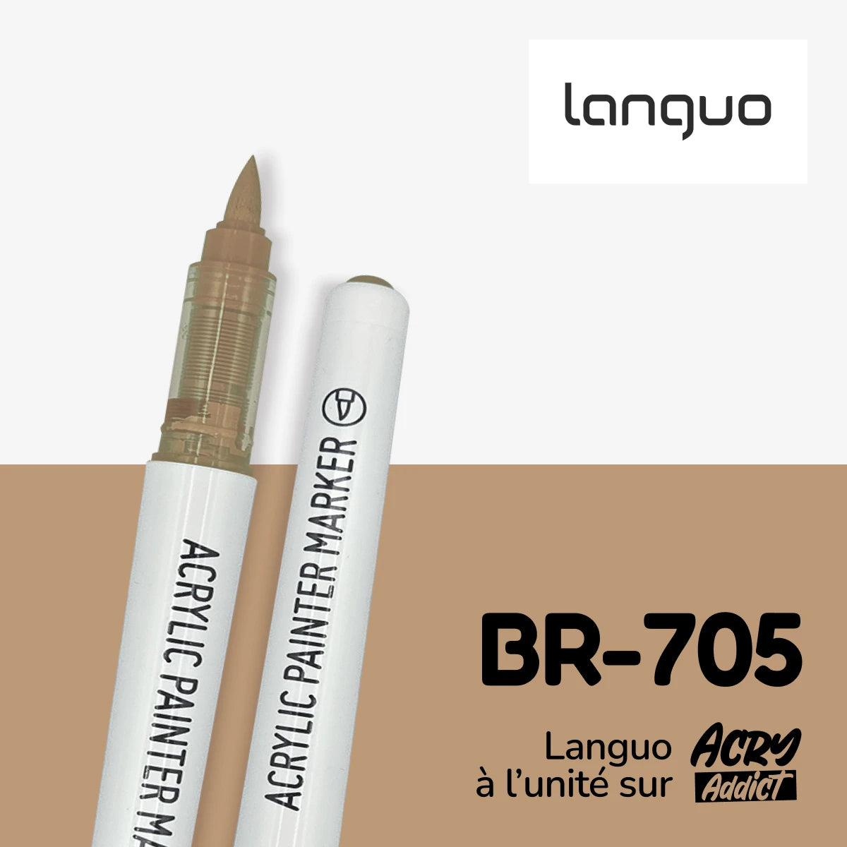 Feutre Languo BR-705 - Feutre acrylique à l'unité