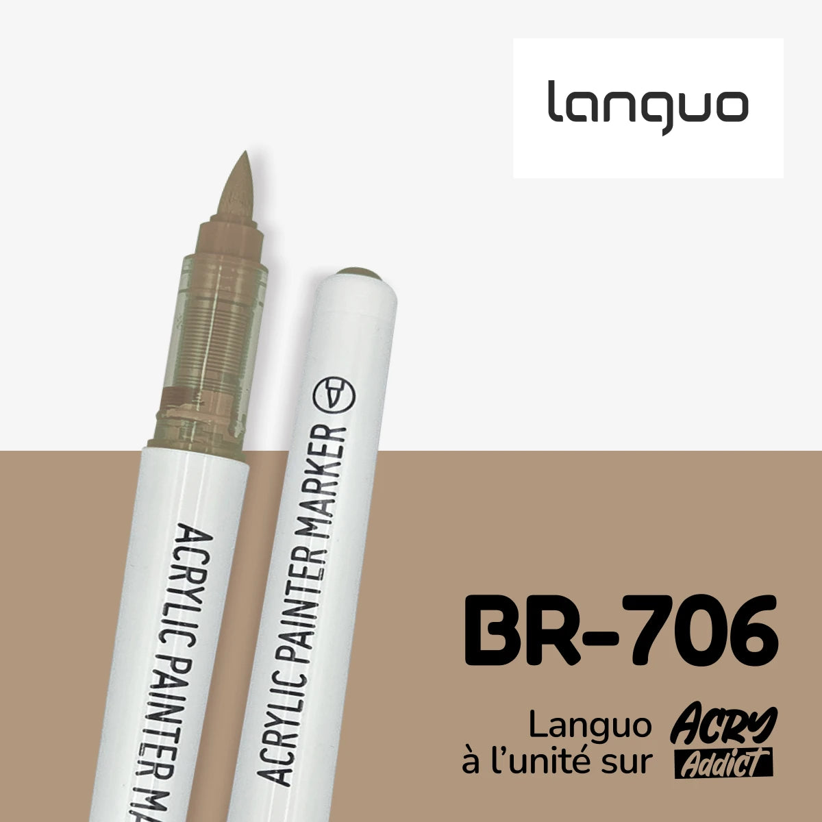 Feutre Languo BR-706 - Feutre acrylique à l'unité