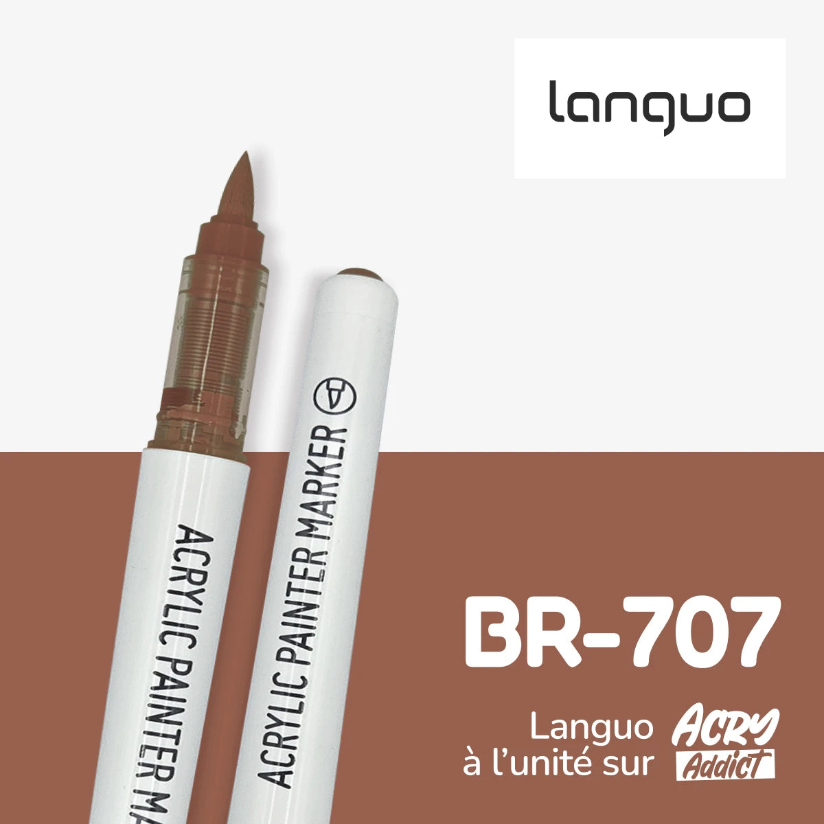 Feutre Languo BR-707 - Feutre acrylique à l'unité