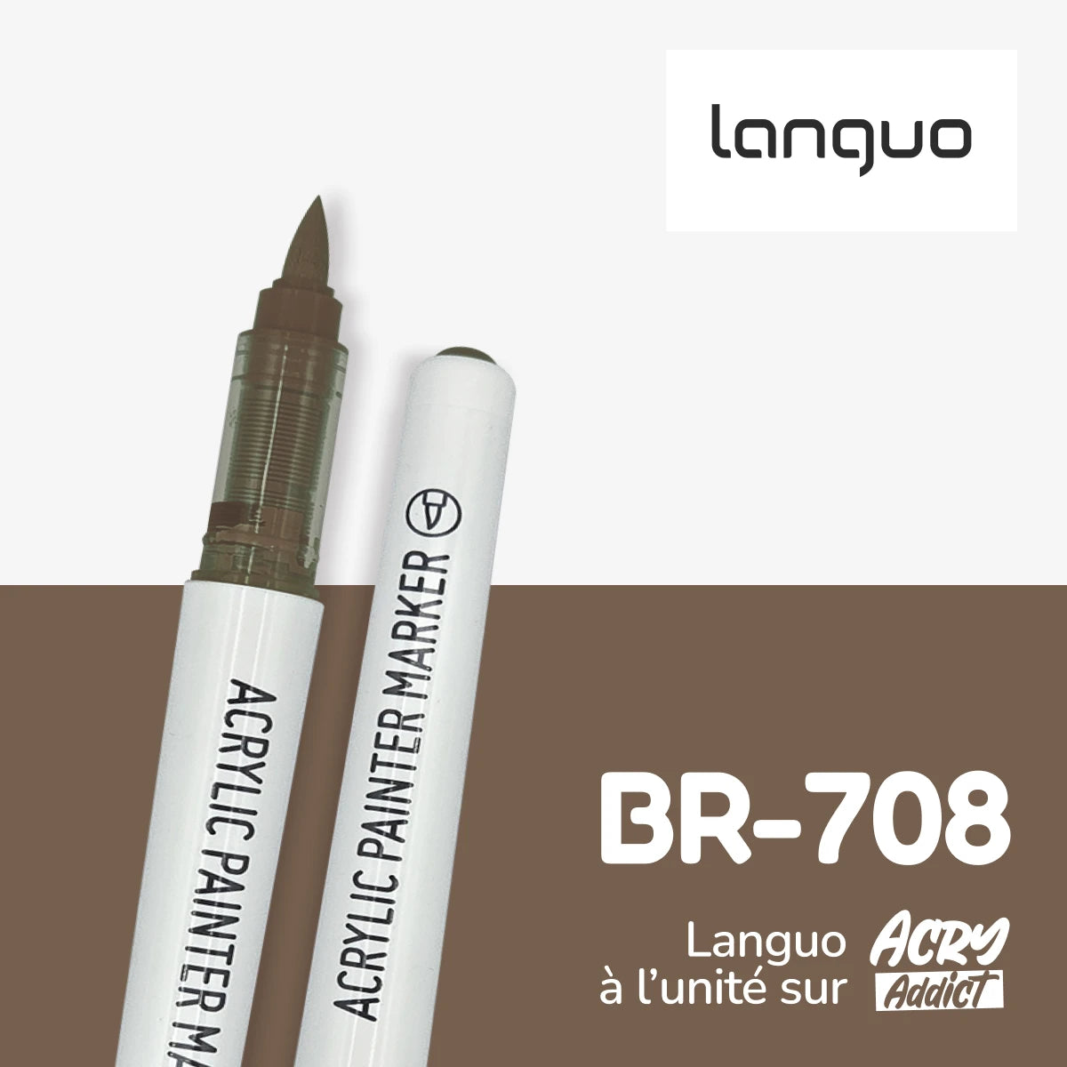 Feutre Languo BR-708 - Feutre acrylique à l'unité