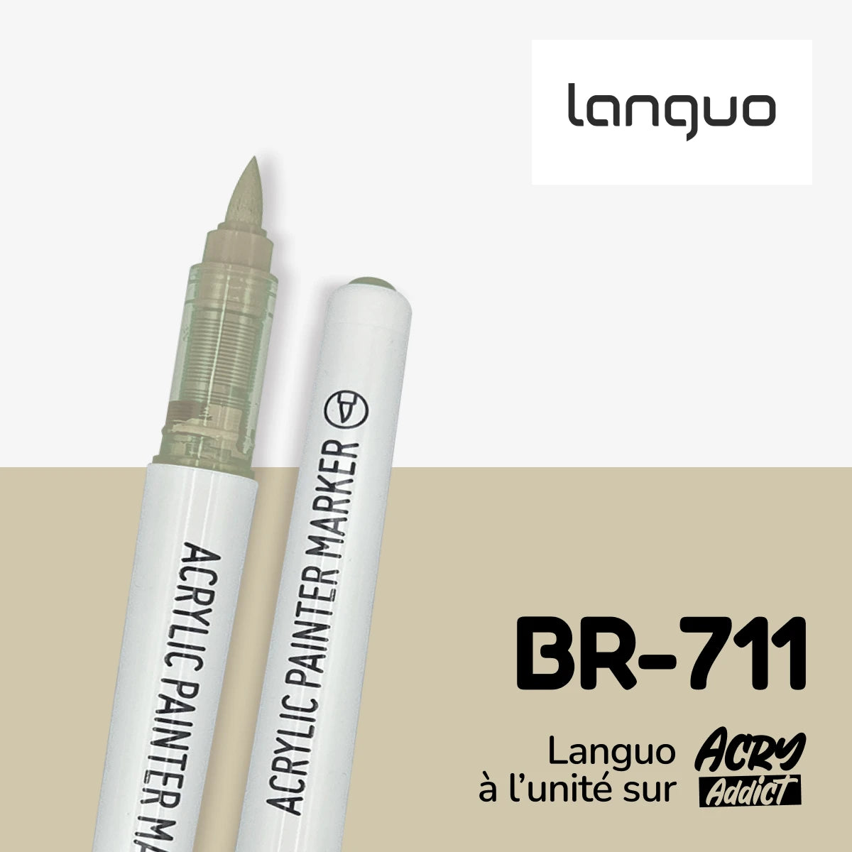 Feutre Languo BR-711 - Feutre acrylique à l'unité