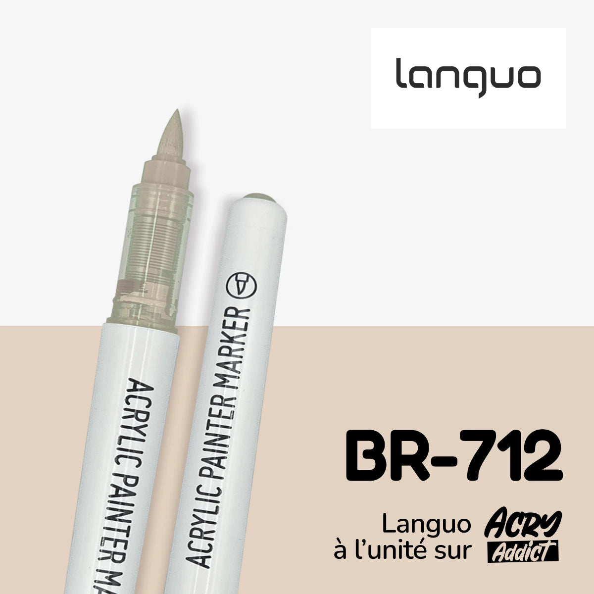 Feutre Languo BR-712 - Feutre acrylique à l'unité