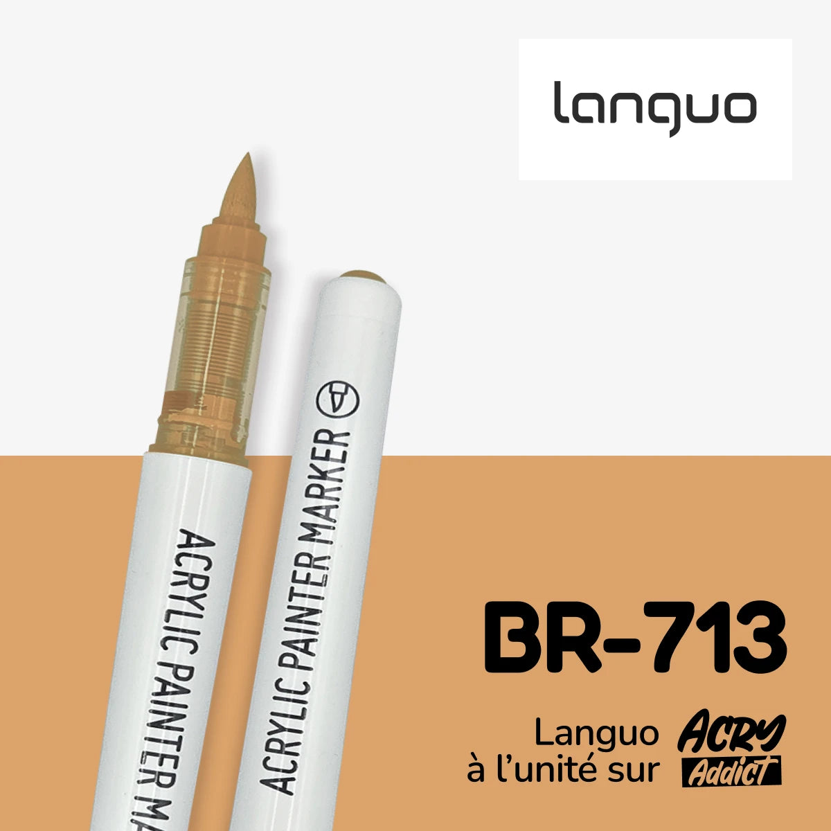 Feutre Languo BR-713 - Feutre acrylique à l'unité