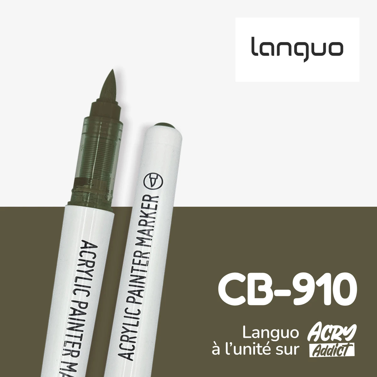 Feutre Languo CB-910 - Feutre acrylique à l'unité