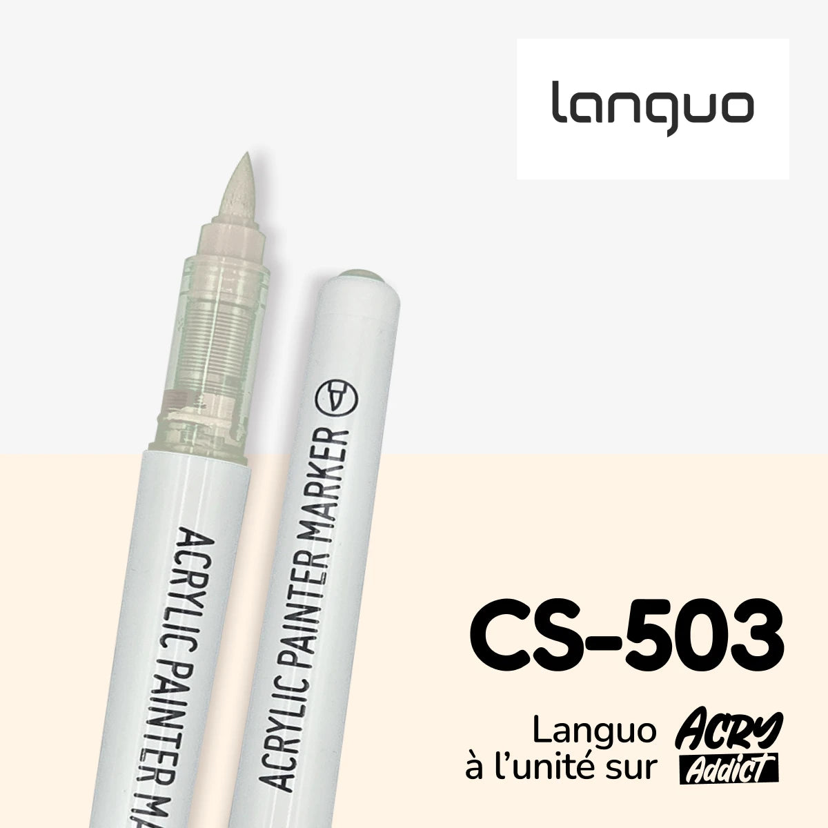 Feutre Languo CS-503 - Feutre acrylique à l'unité