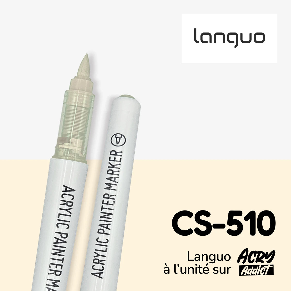Feutre Languo CS-510 - Feutre acrylique à l'unité