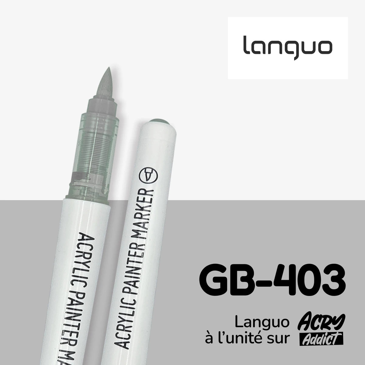 Feutre Languo GB-403 - Feutre acrylique à l'unité