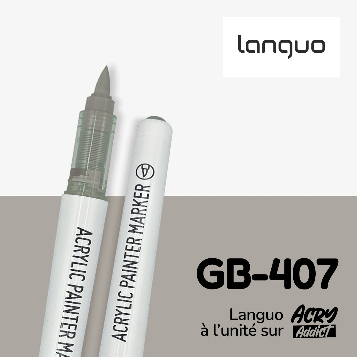 Feutre Languo GB-407 - Feutre acrylique à l'unité