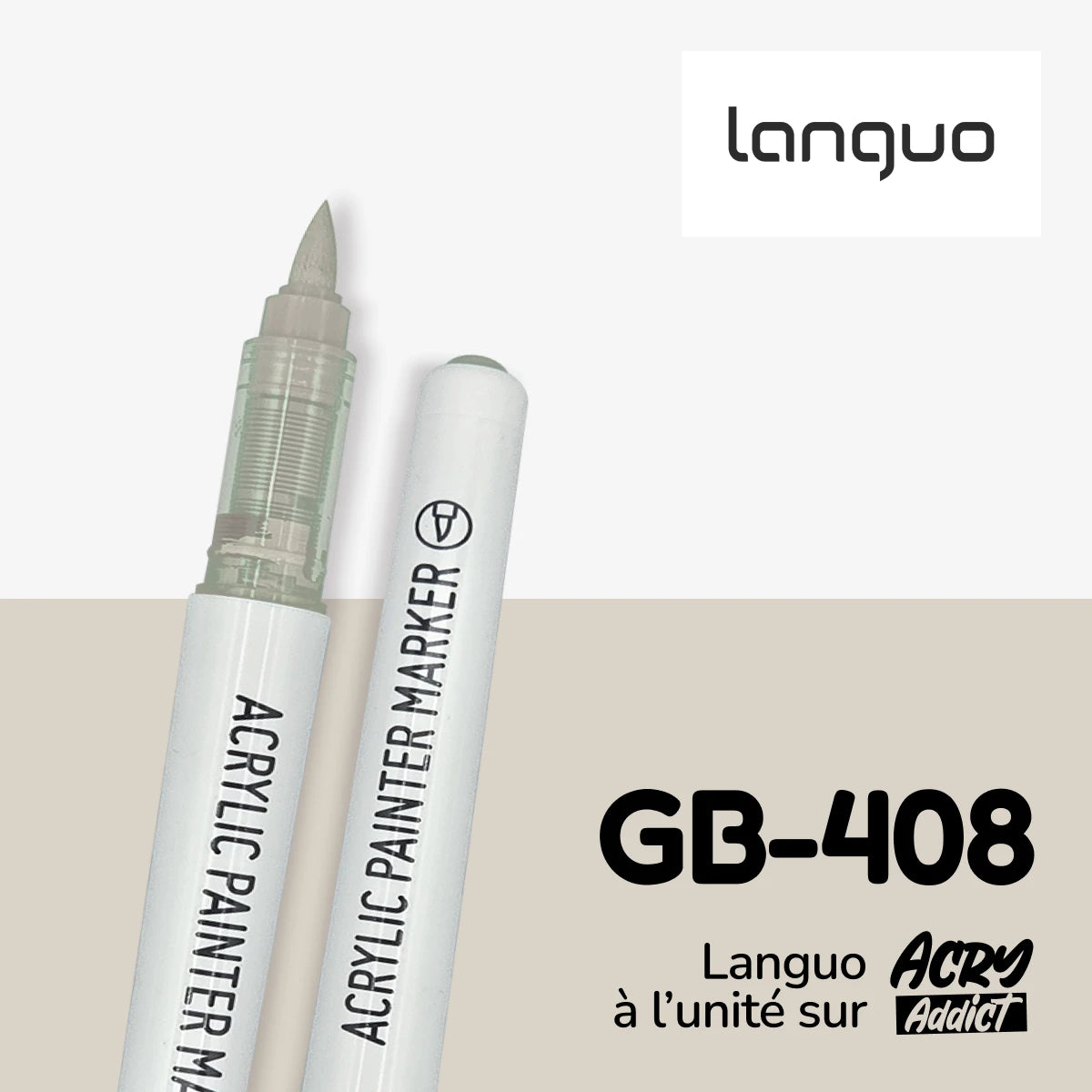 Feutre Languo GB-408 - Feutre acrylique à l'unité