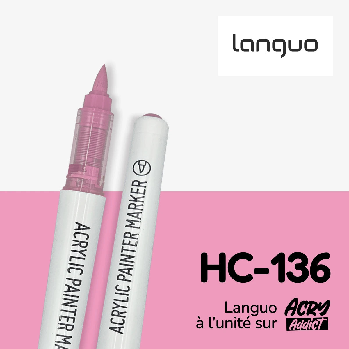 Feutre Languo HC-136 - Feutre acrylique à l'unité
