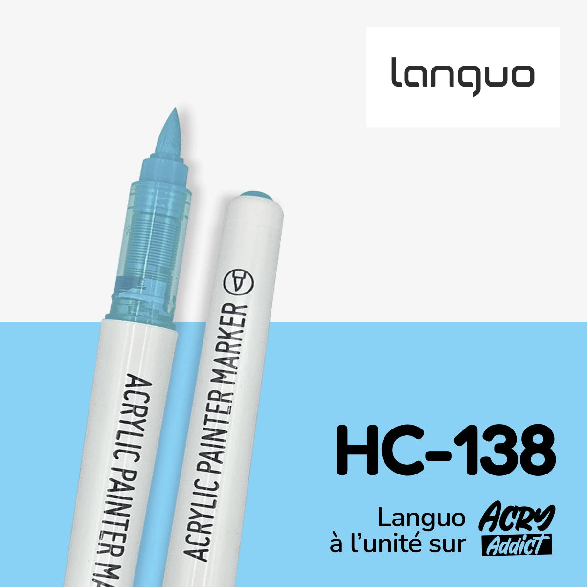 Feutre Languo HC-138 - Feutre acrylique à l'unité