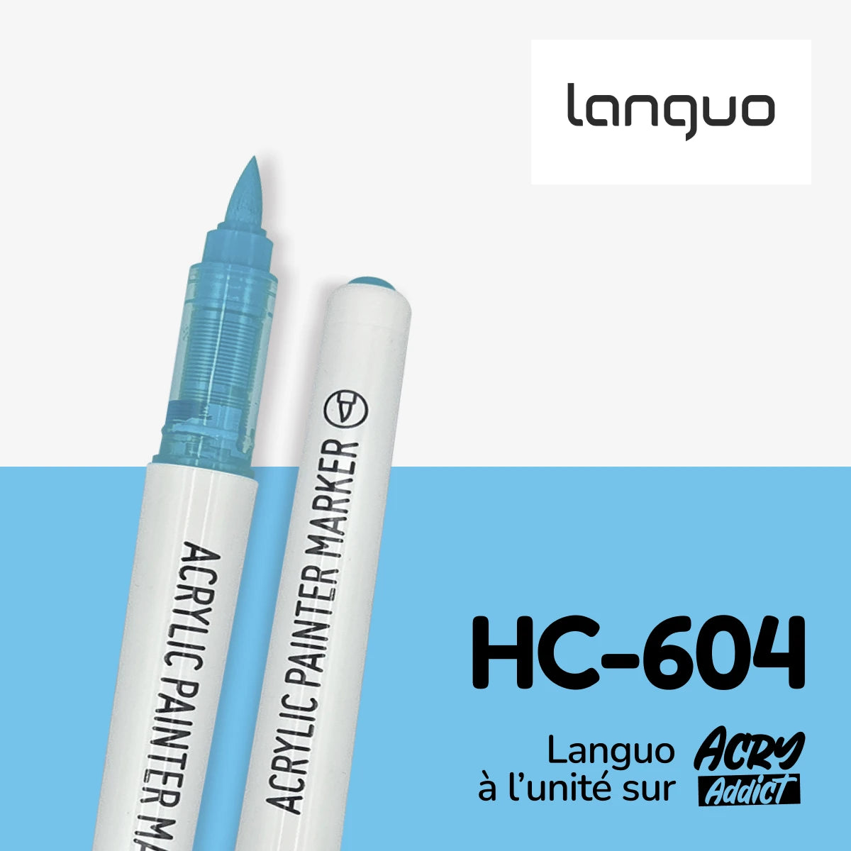 Feutre Languo HC-604 - Feutre acrylique à l'unité