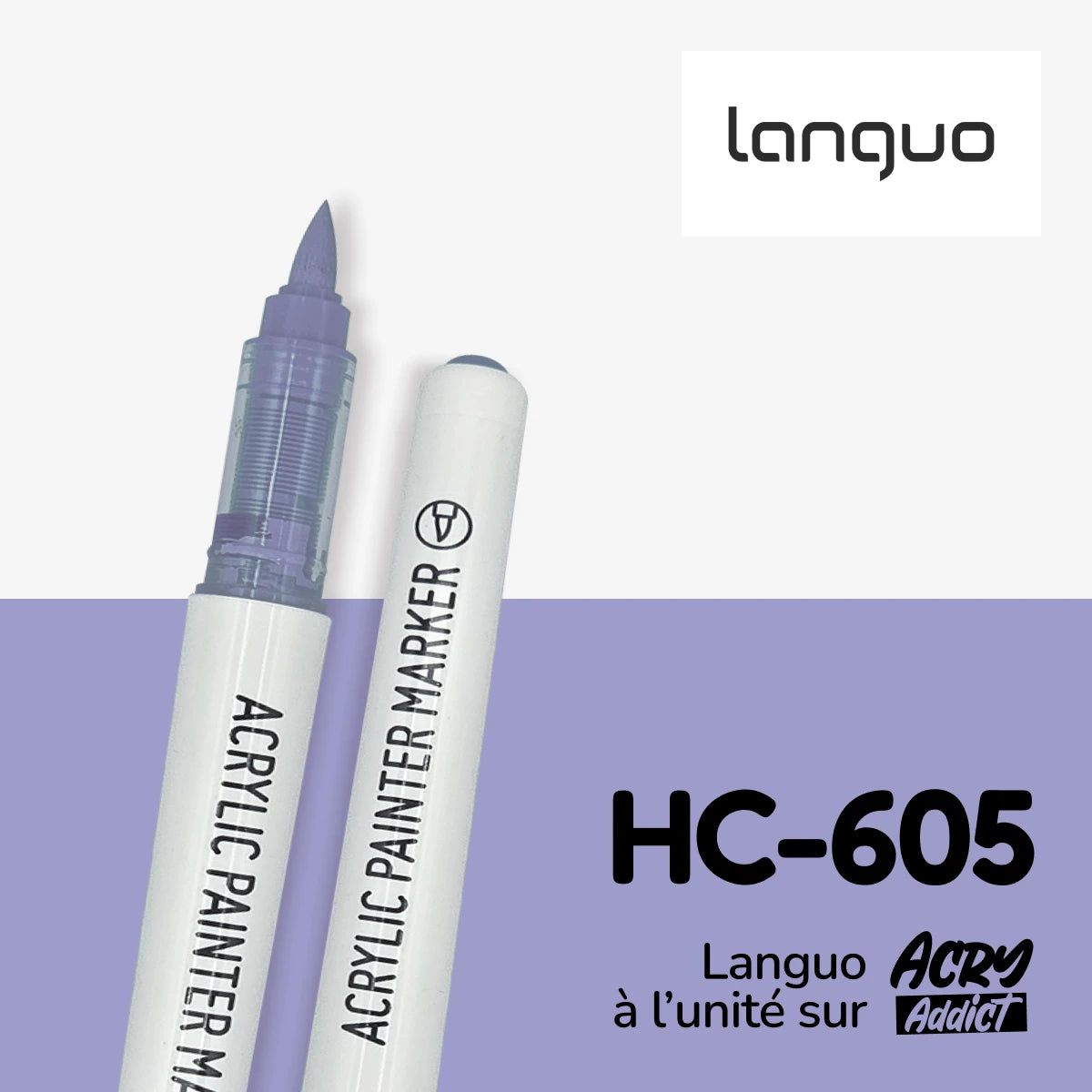 Feutre Languo HC-605 - Feutre acrylique à l'unité