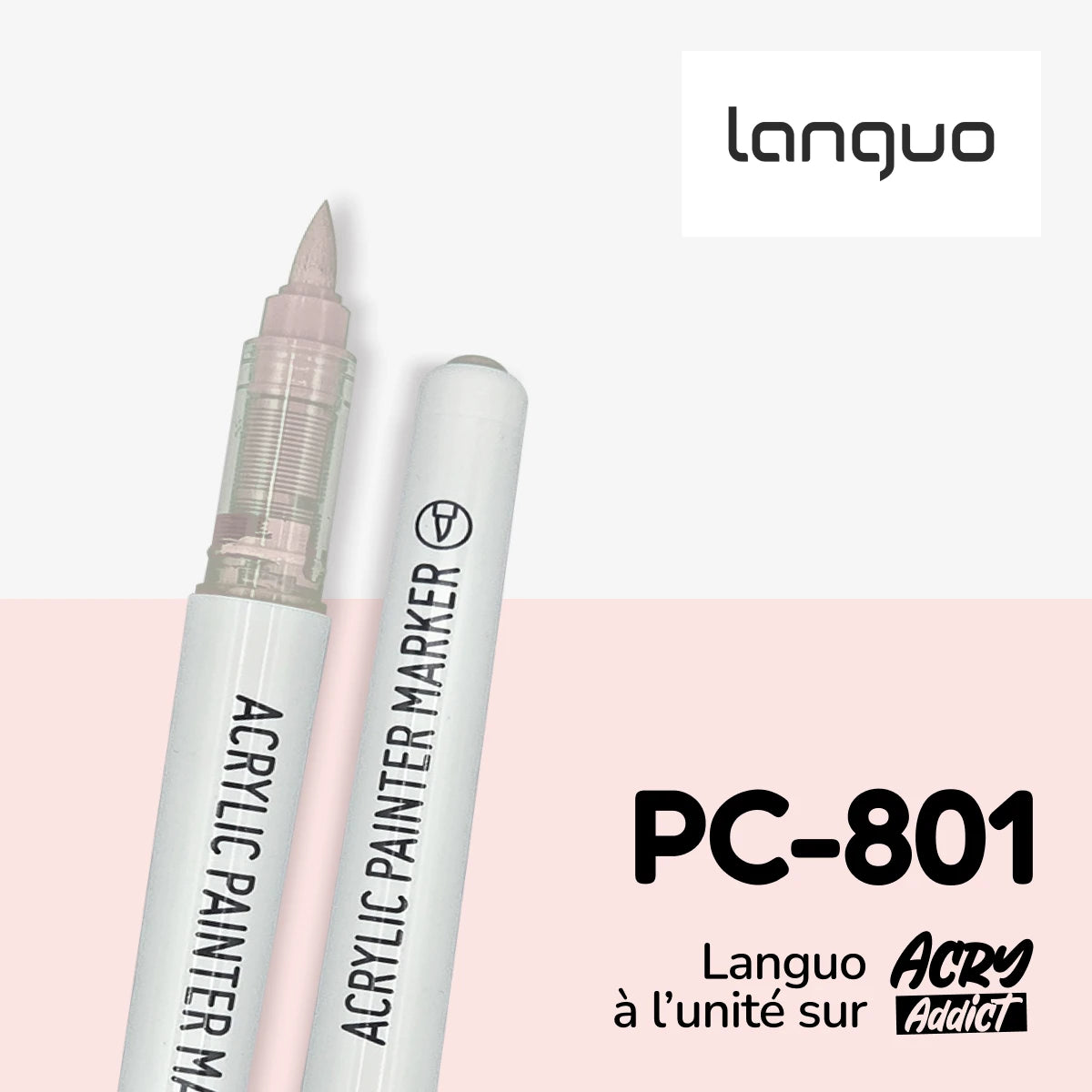 Feutre Languo PC-801 - Feutre acrylique à l'unité