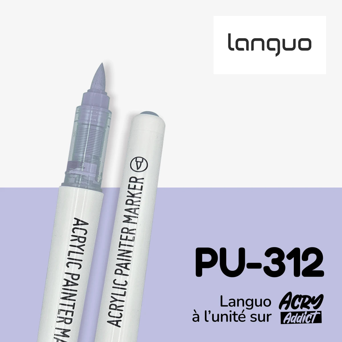 Feutre Languo PU-312 - Feutre acrylique à l'unité