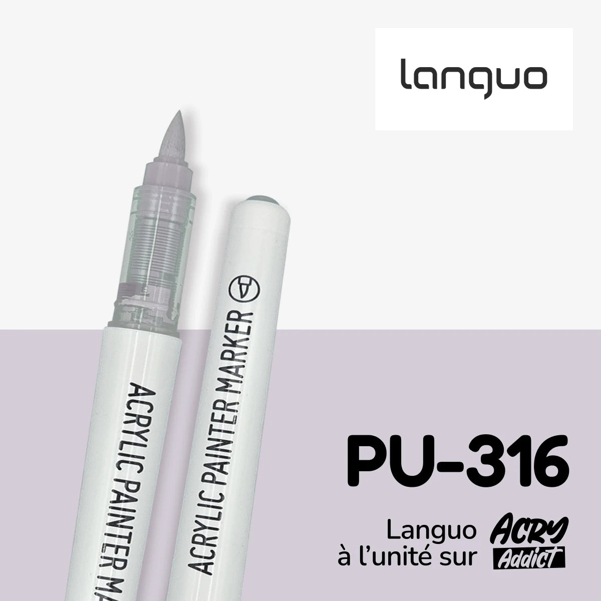 Feutre Languo PU-316 - Feutre acrylique à l'unité