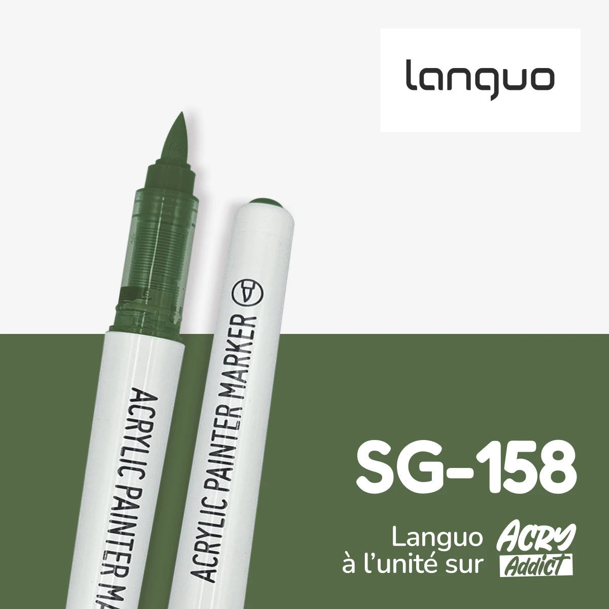 Feutre Languo SG-158 - Feutre acrylique à l'unité