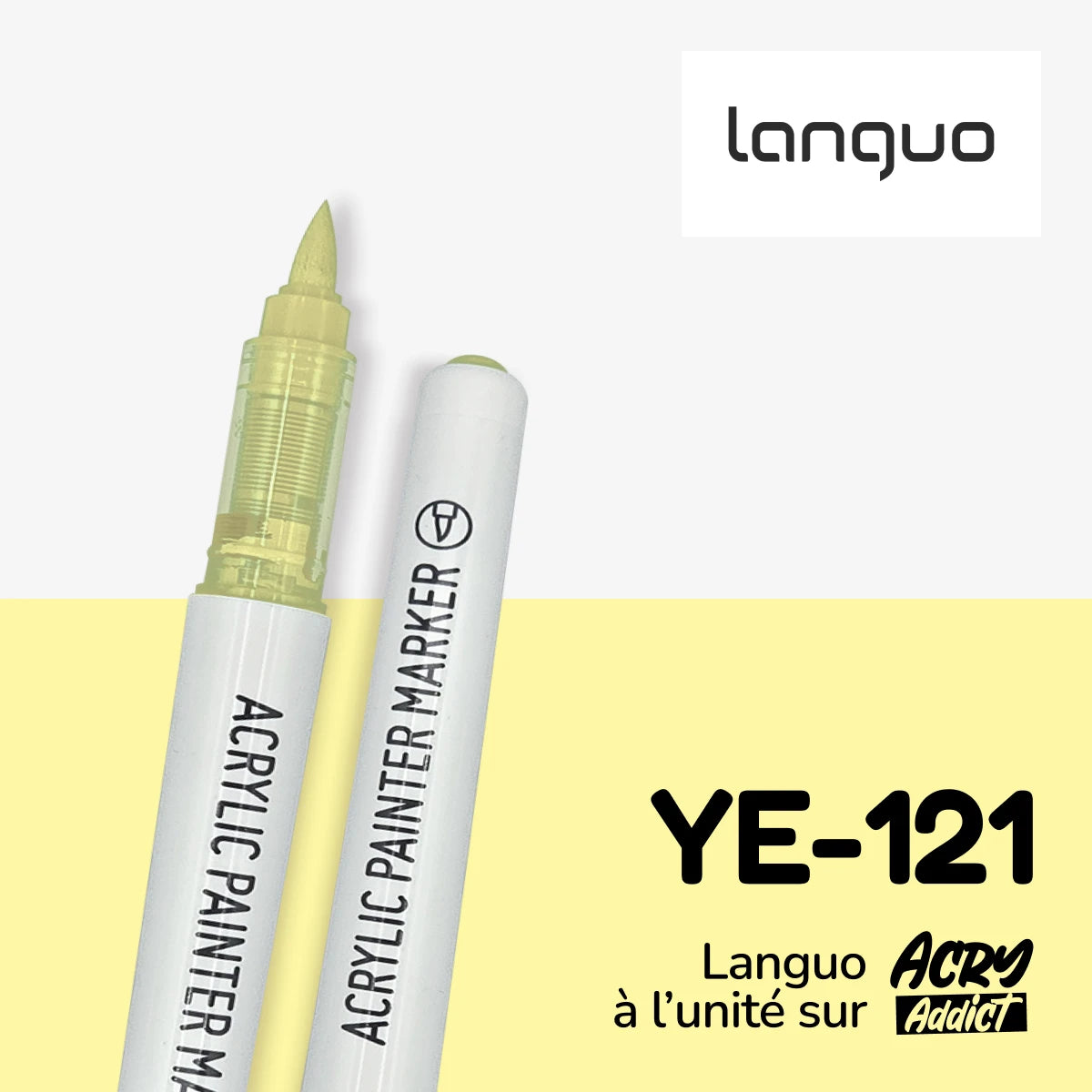 Feutre Languo YE-121 - Feutre acrylique à l'unité