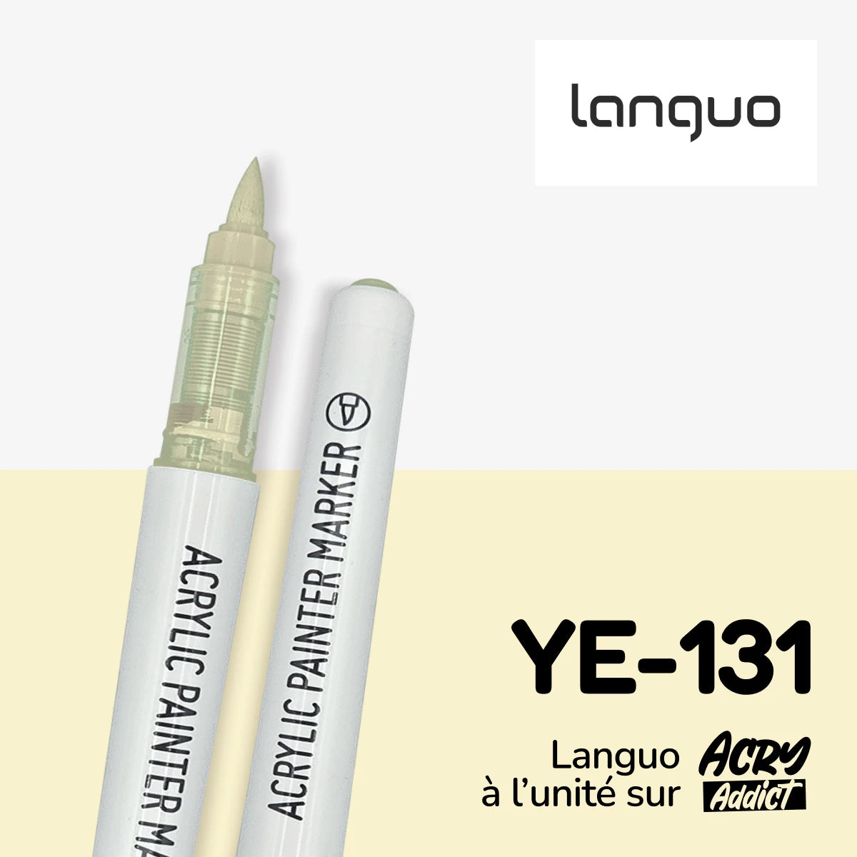 Feutre Languo YE-131 - Feutre acrylique à l'unité